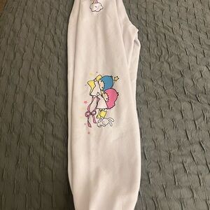 Sanrio character White Joggers - little twin stars